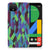 Google Pixel 4 XL TPU Hoesje Abstract Green Blue