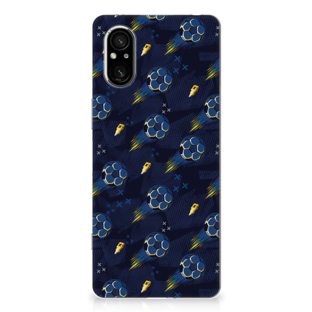 TPU bumper voor Sony Xperia 5 V Voetbal