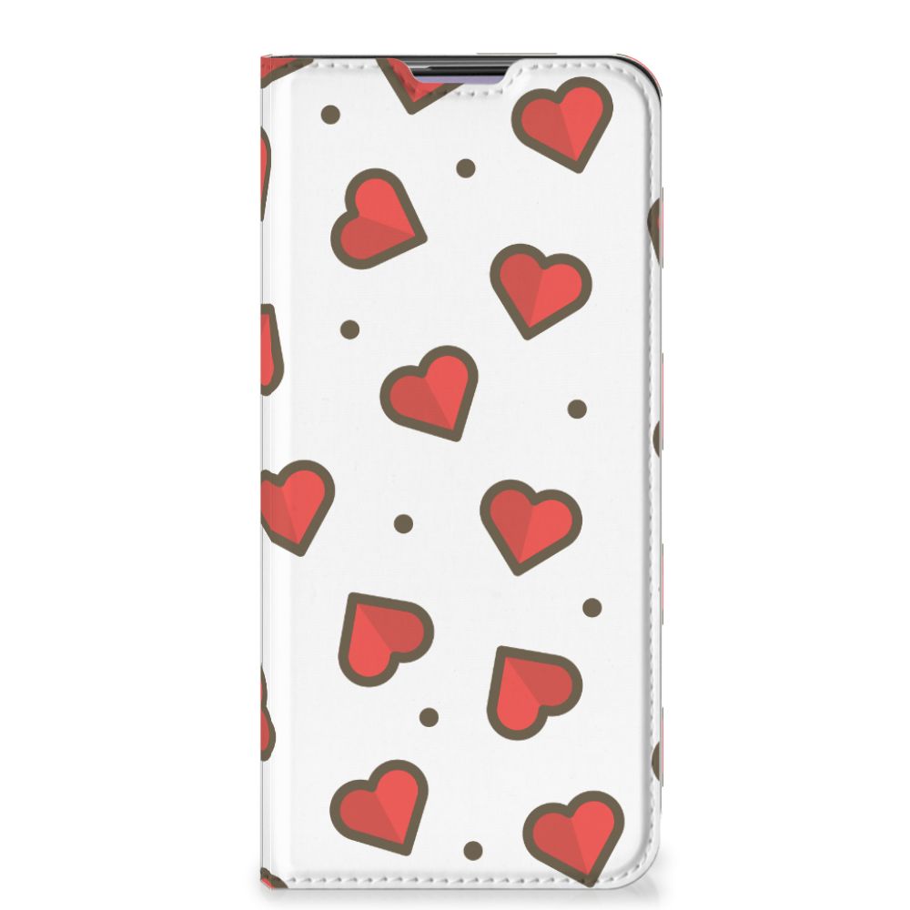 OnePlus Nord CE 5G Hoesje met Magneet Hearts - B2C Telecom
