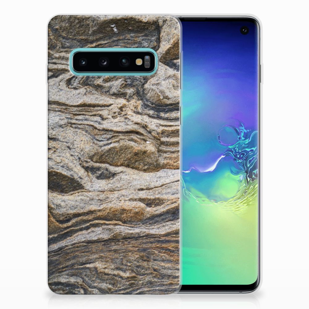 Samsung Galaxy S10 TPU Siliconen Hoesje Steen