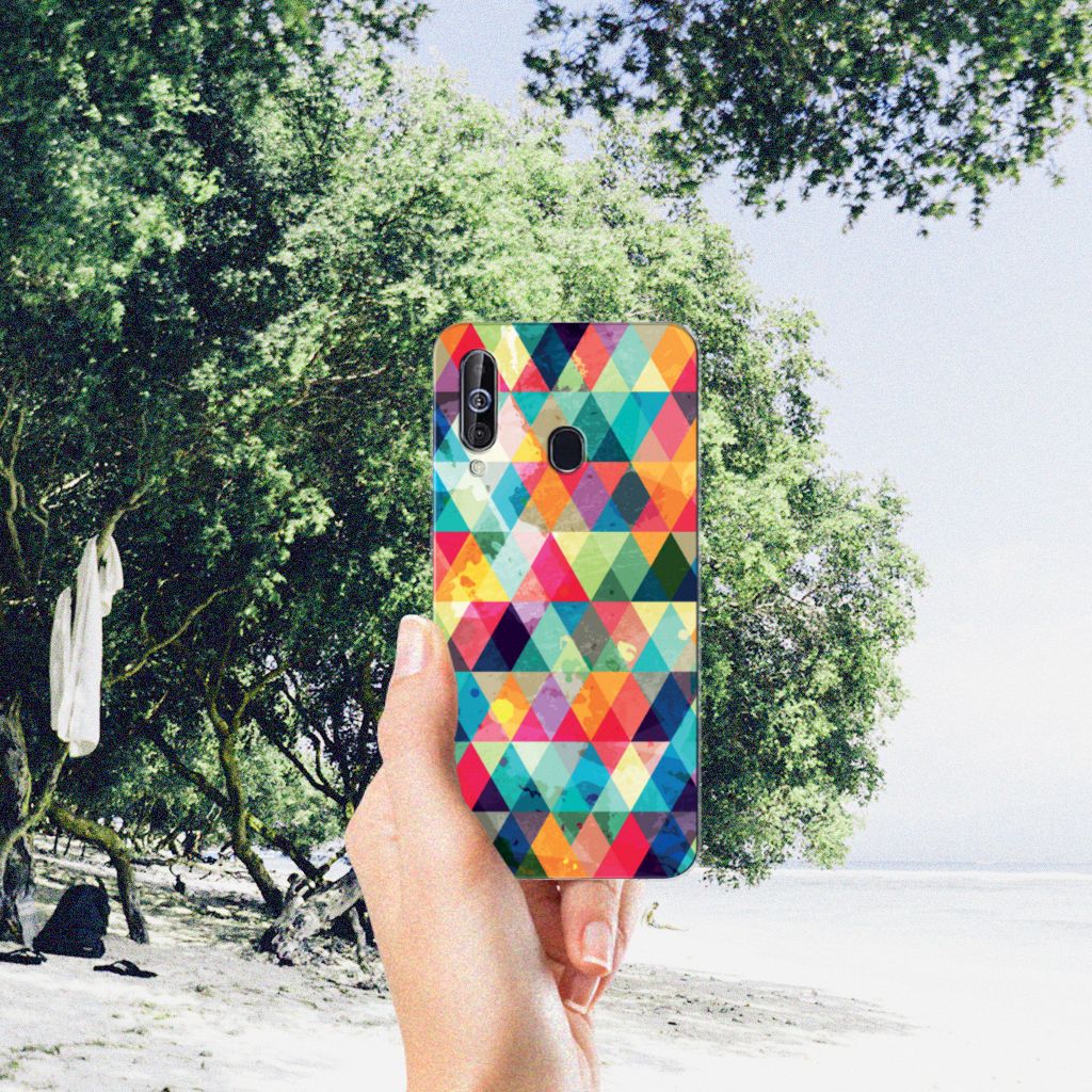 Samsung Galaxy A60 TPU bumper Geruit