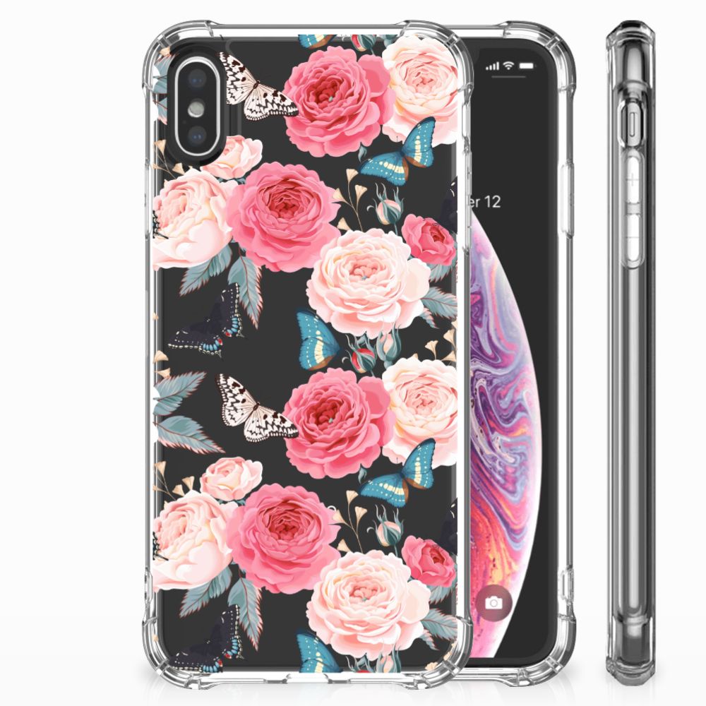 Apple iPhone X | Xs Case Butterfly Roses