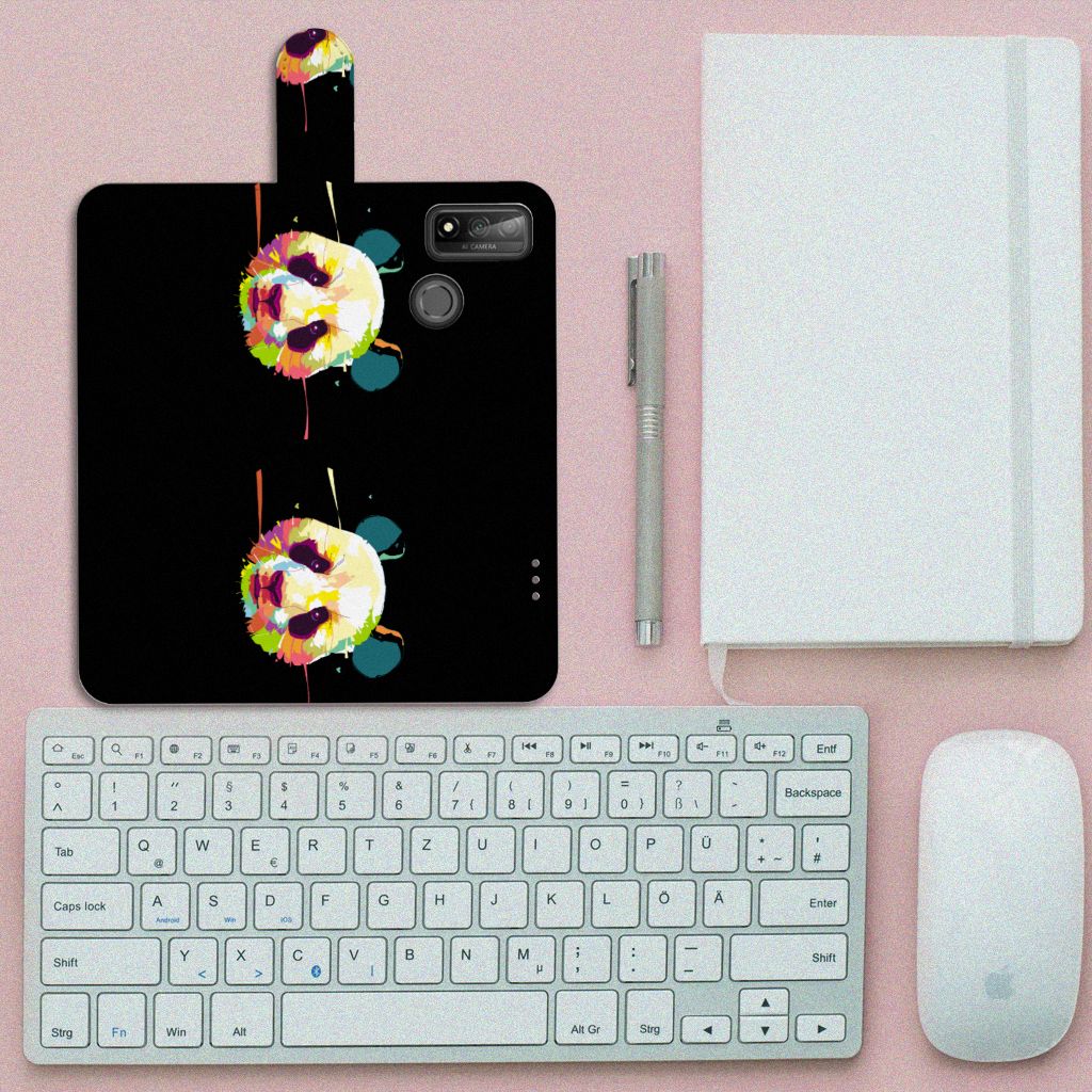 Huawei P Smart 2020 Leuk Hoesje Panda Color