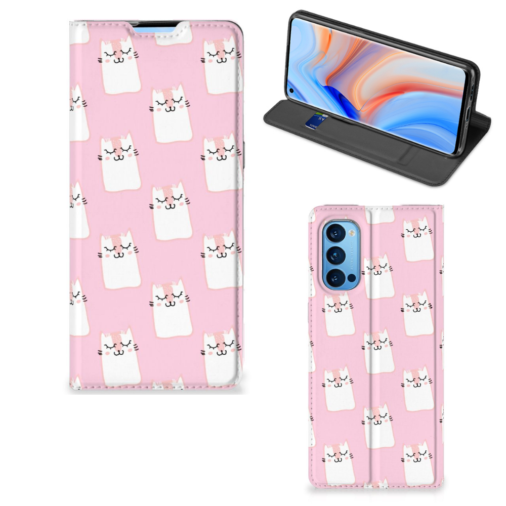 OPPO Reno4 Pro 5G Hoesje maken Sleeping Cats - B2C Telecom