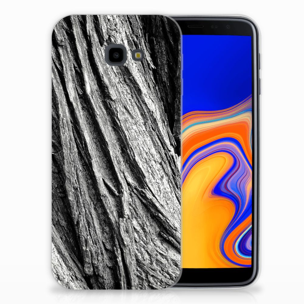 Bumper Hoesje Samsung Galaxy J4 Plus (2018) Boomschors Grijs