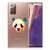 Samsung Note 20 Telefoonhoesje met Naam Panda Color