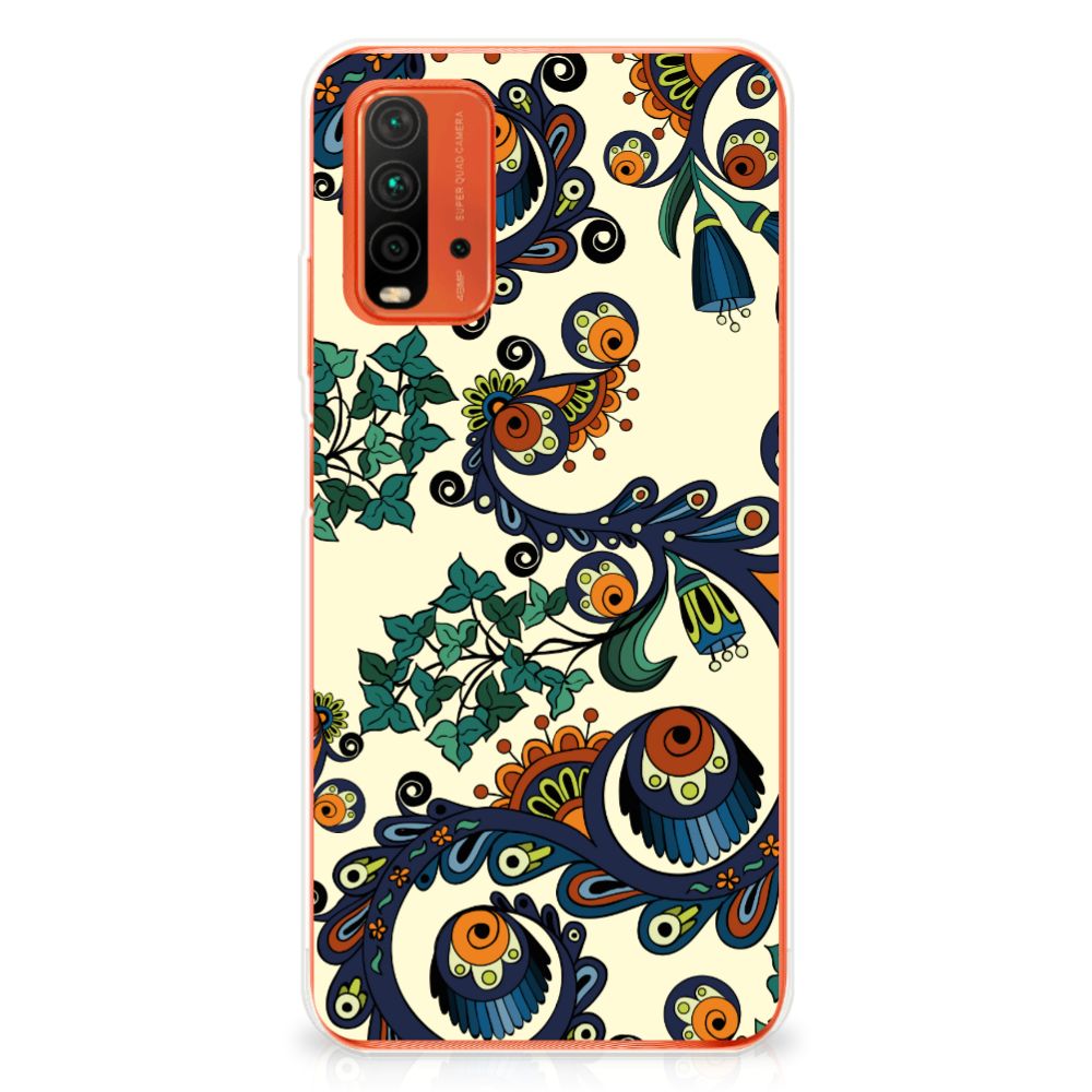 Siliconen Hoesje Xiaomi Poco M3 Barok Flower