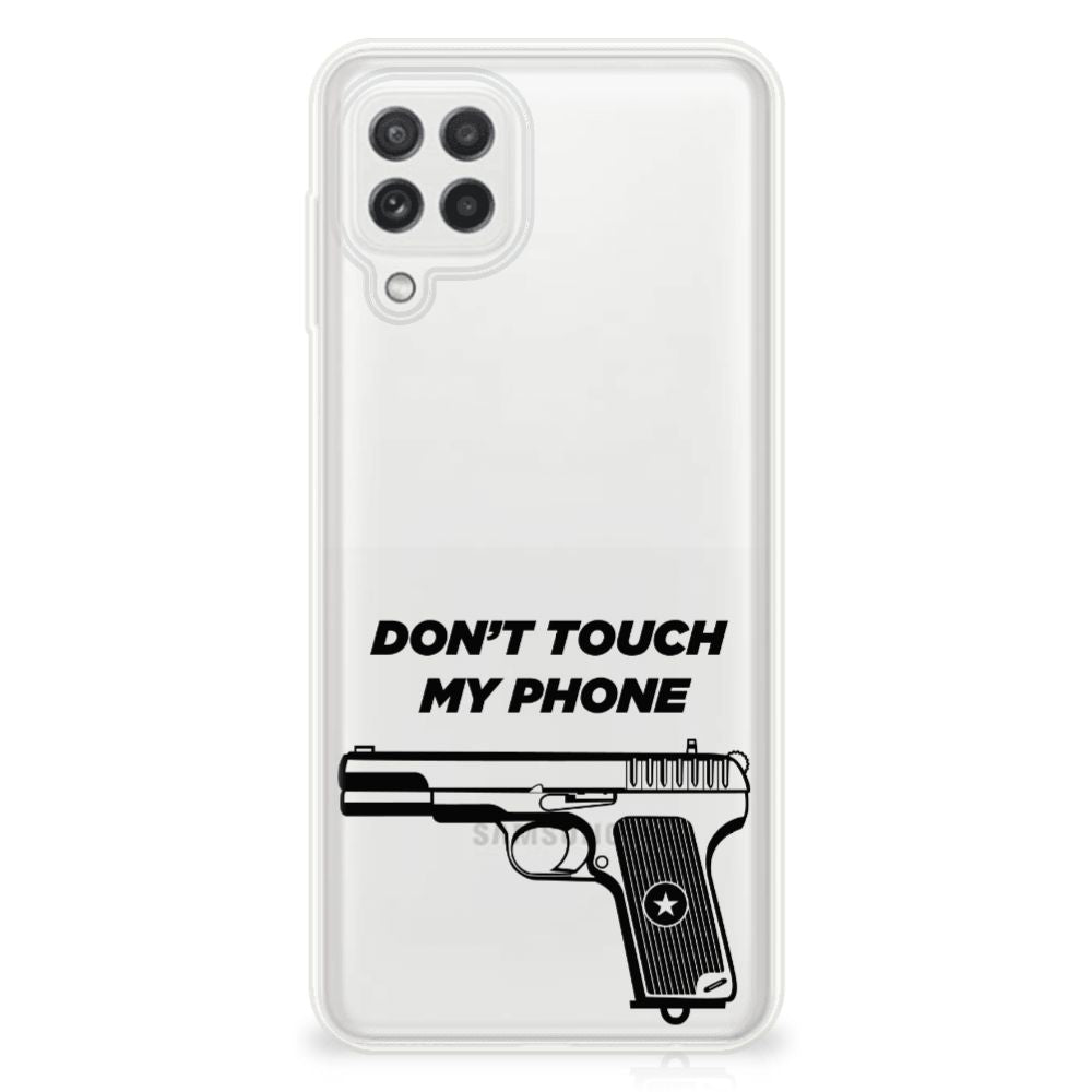 Samsung Galaxy A22 4G | M22 Silicone-hoesje Pistol DTMP B2C Telecom