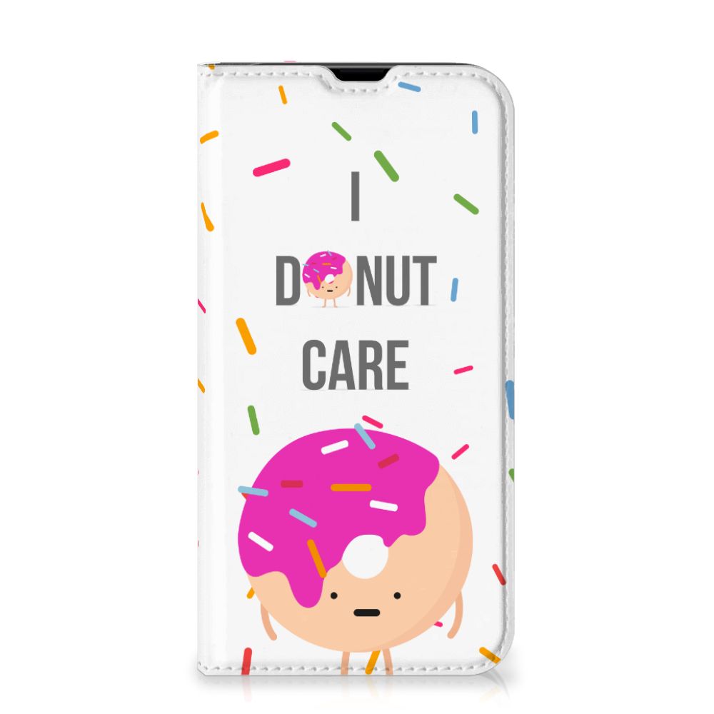 iPhone 13 Pro Flip Style Cover Donut Roze - B2C Telecom