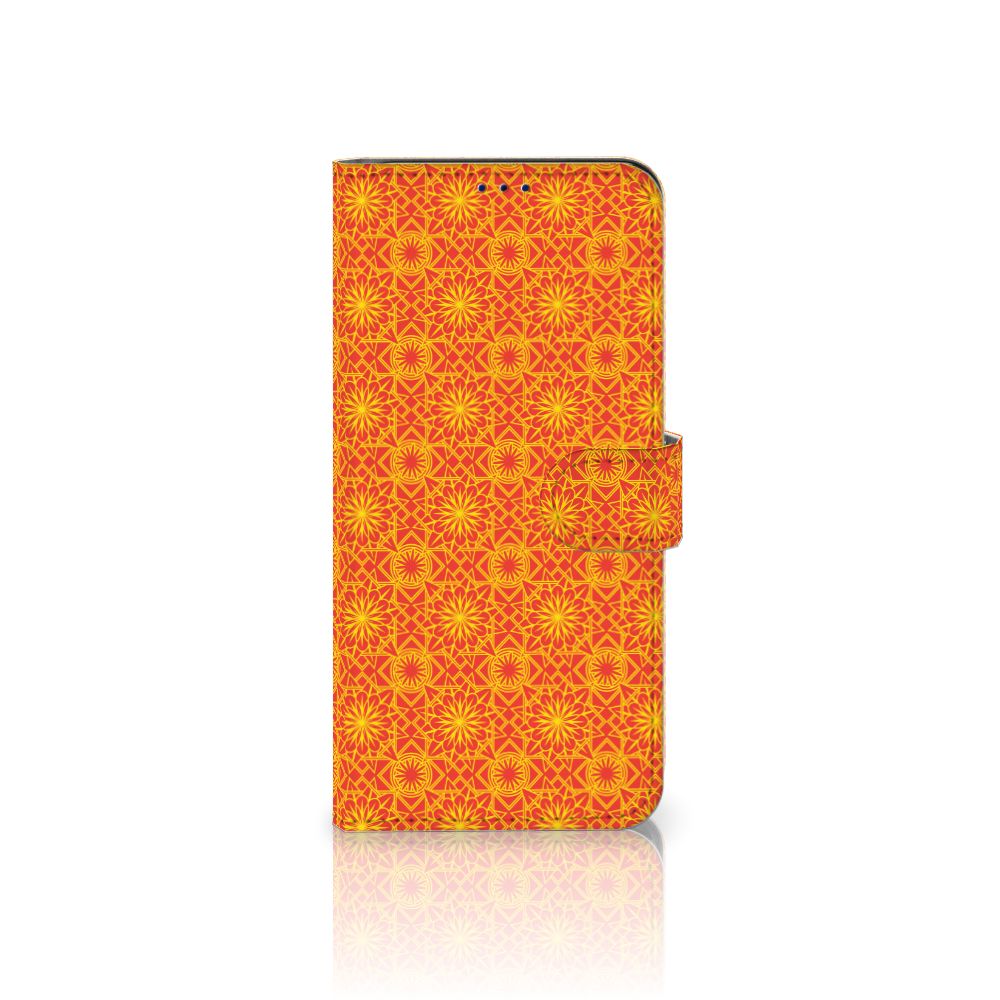 Xiaomi Poco X4 Pro 5G Telefoon Hoesje Batik Oranje