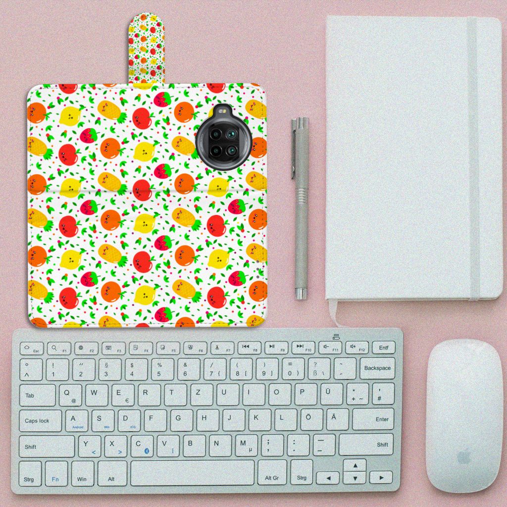 Xiaomi Mi 10T Lite Book Cover Fruits