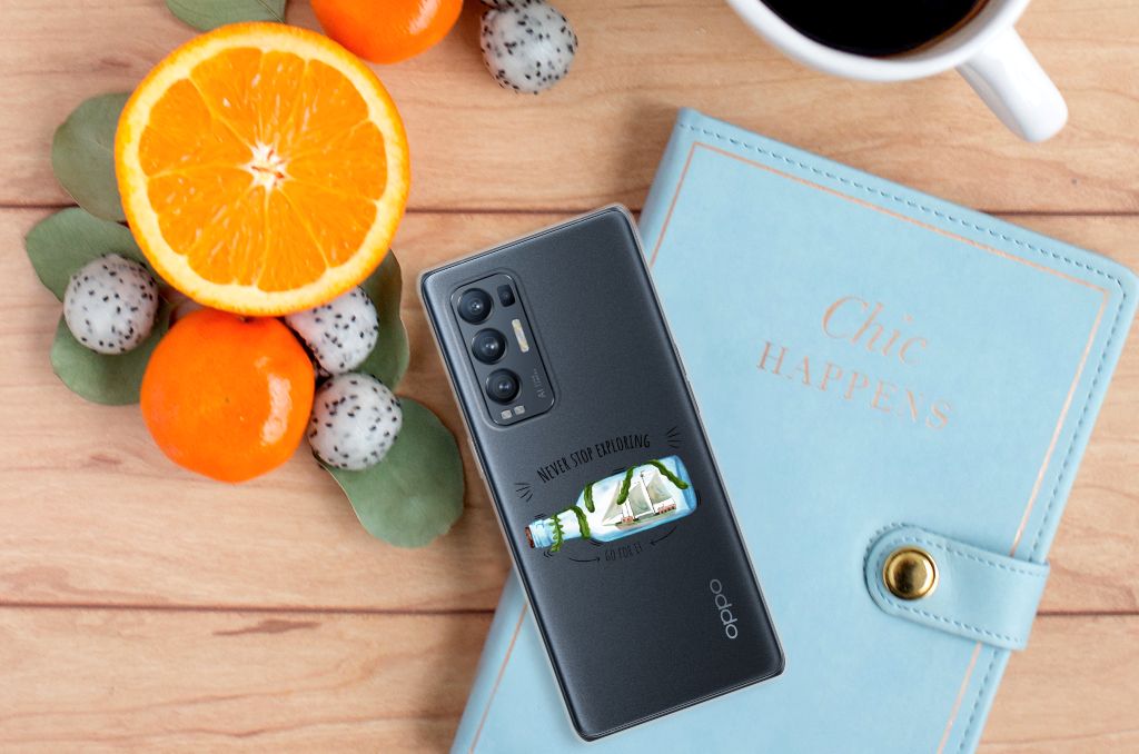 OPPO Find X3 Neo Telefoonhoesje met Naam Boho Bottle B2C Telecom