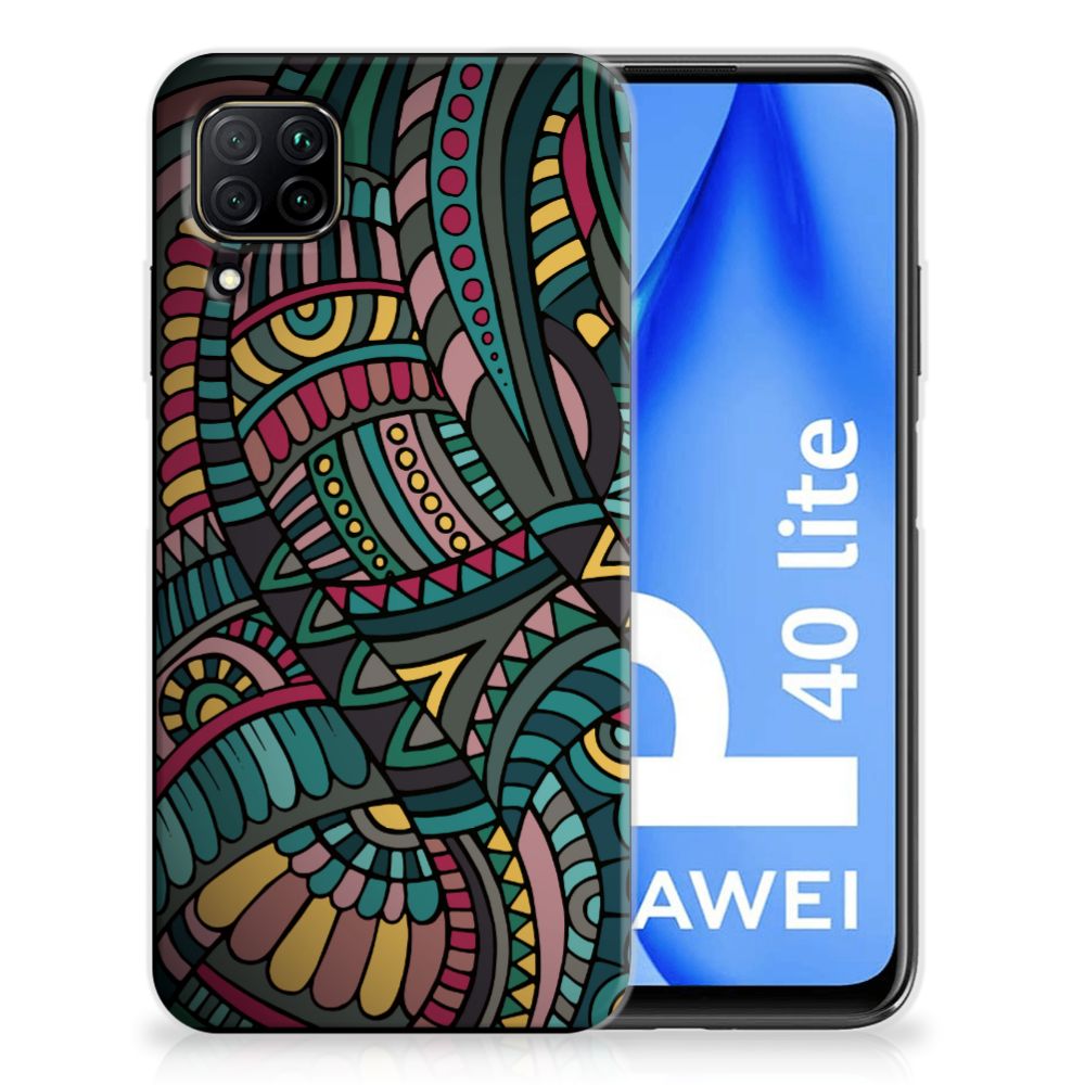 Huawei P40 Lite TPU bumper Aztec