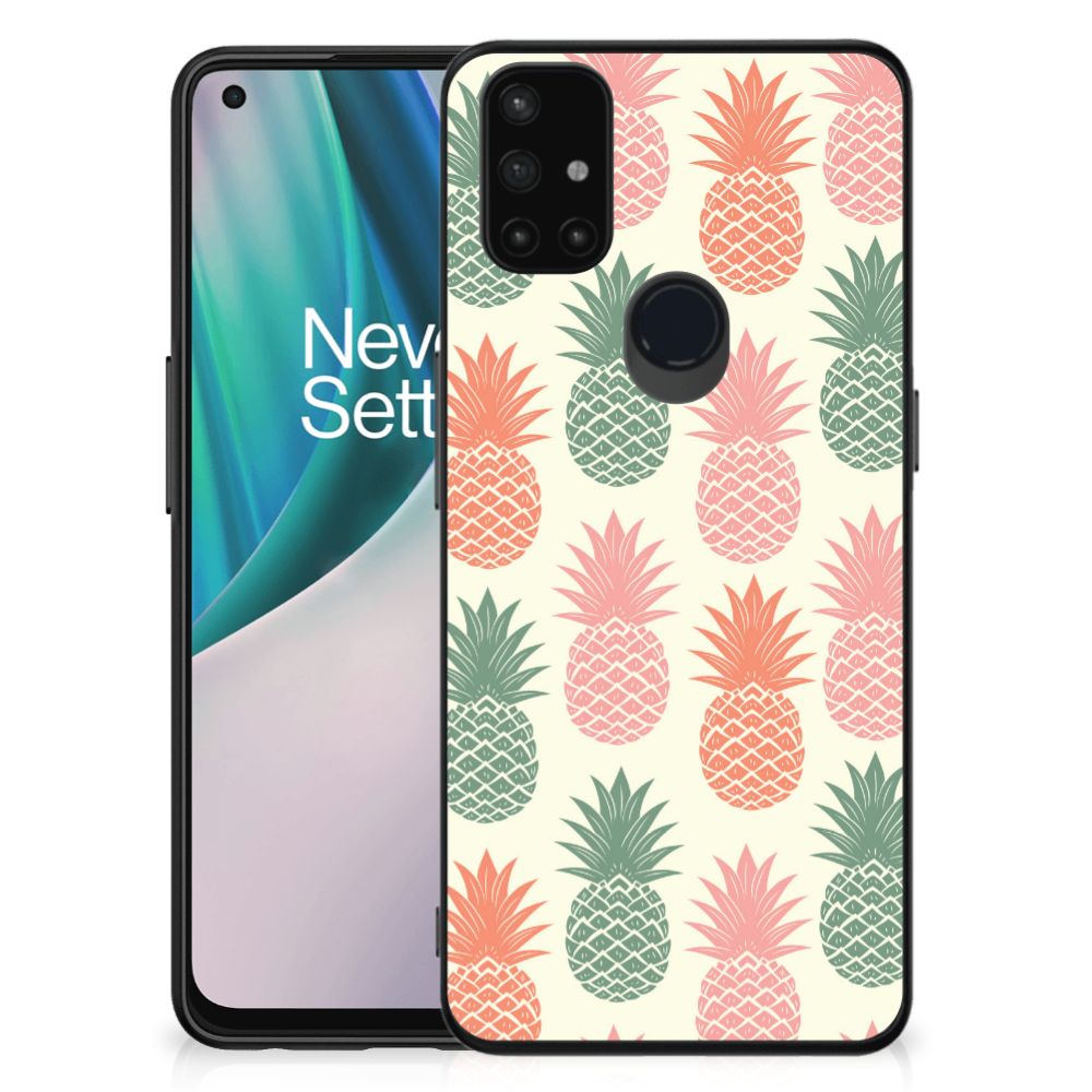 OnePlus Nord N10 5G Back Cover Hoesje Ananas