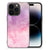 Kleurrijke Telefoonhoesje iPhone 15 Pro Pink Purple Paint