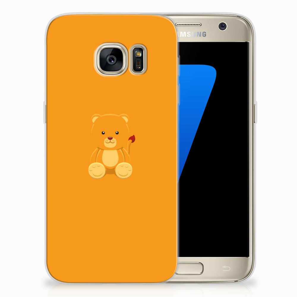 Samsung Galaxy S7 Telefoonhoesje met Naam Baby Beer