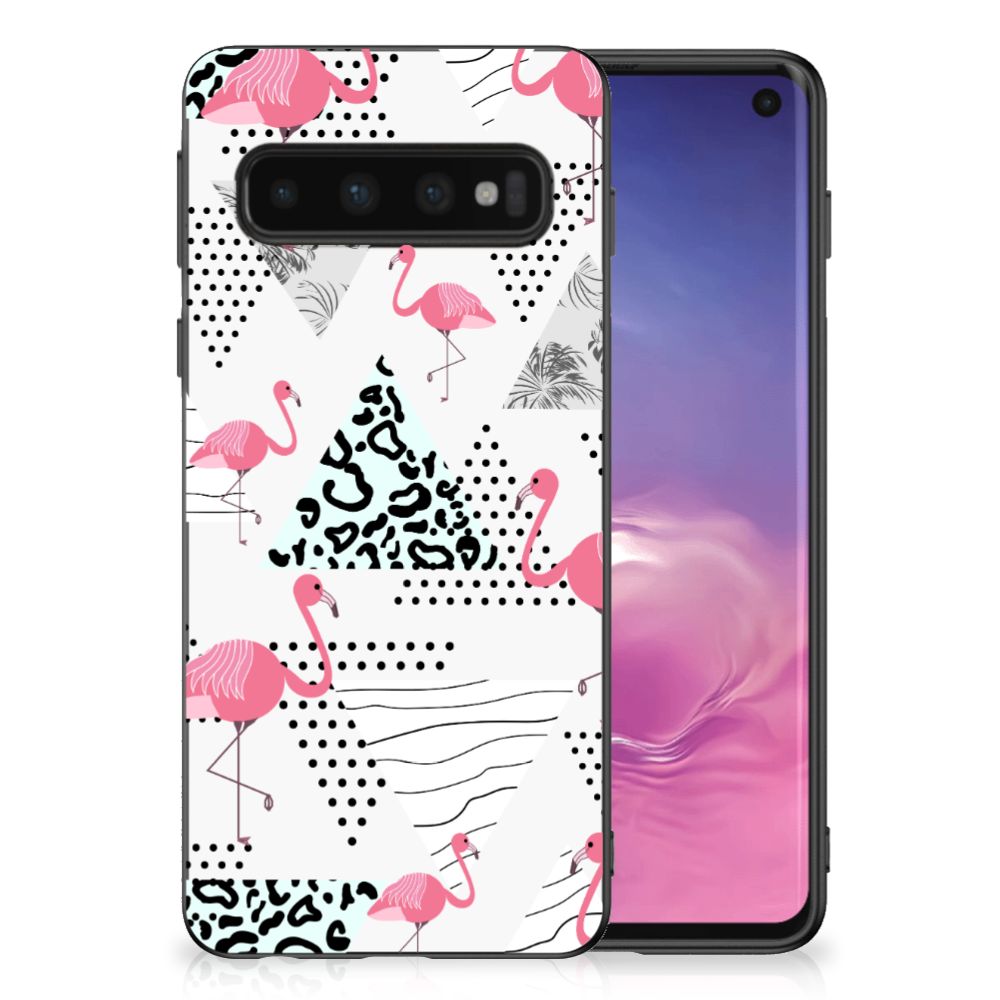 Samsung Galaxy S10 Back Cover Flamingo Triangle B2C Telecom