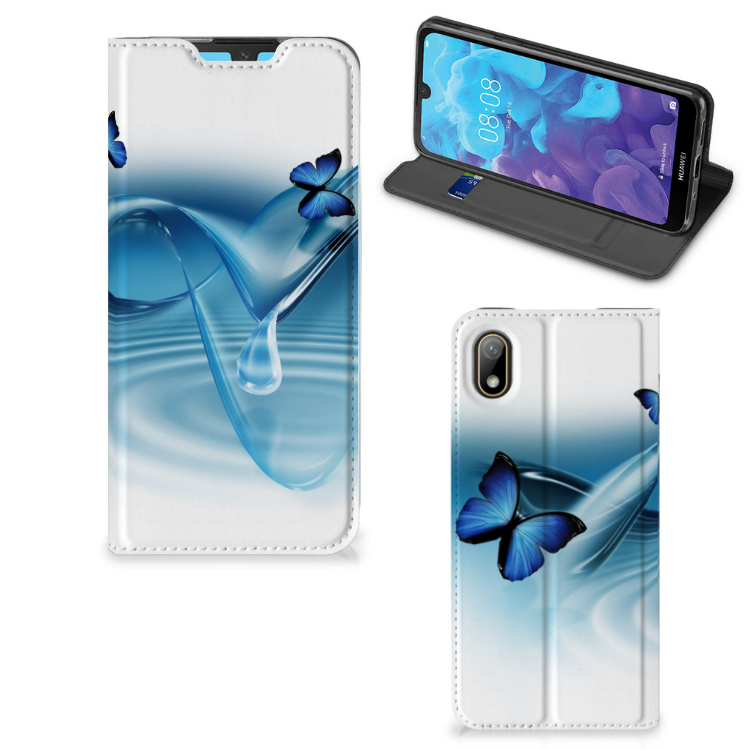 Huawei Y5 (2019) Hoesje maken Vlinders - B2C Telecom