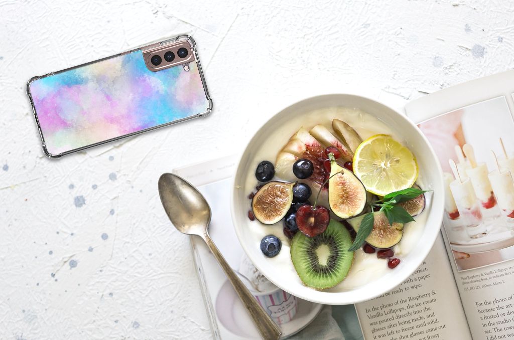 Back Cover Samsung Galaxy S21 Plus Watercolor Light B2C Telecom