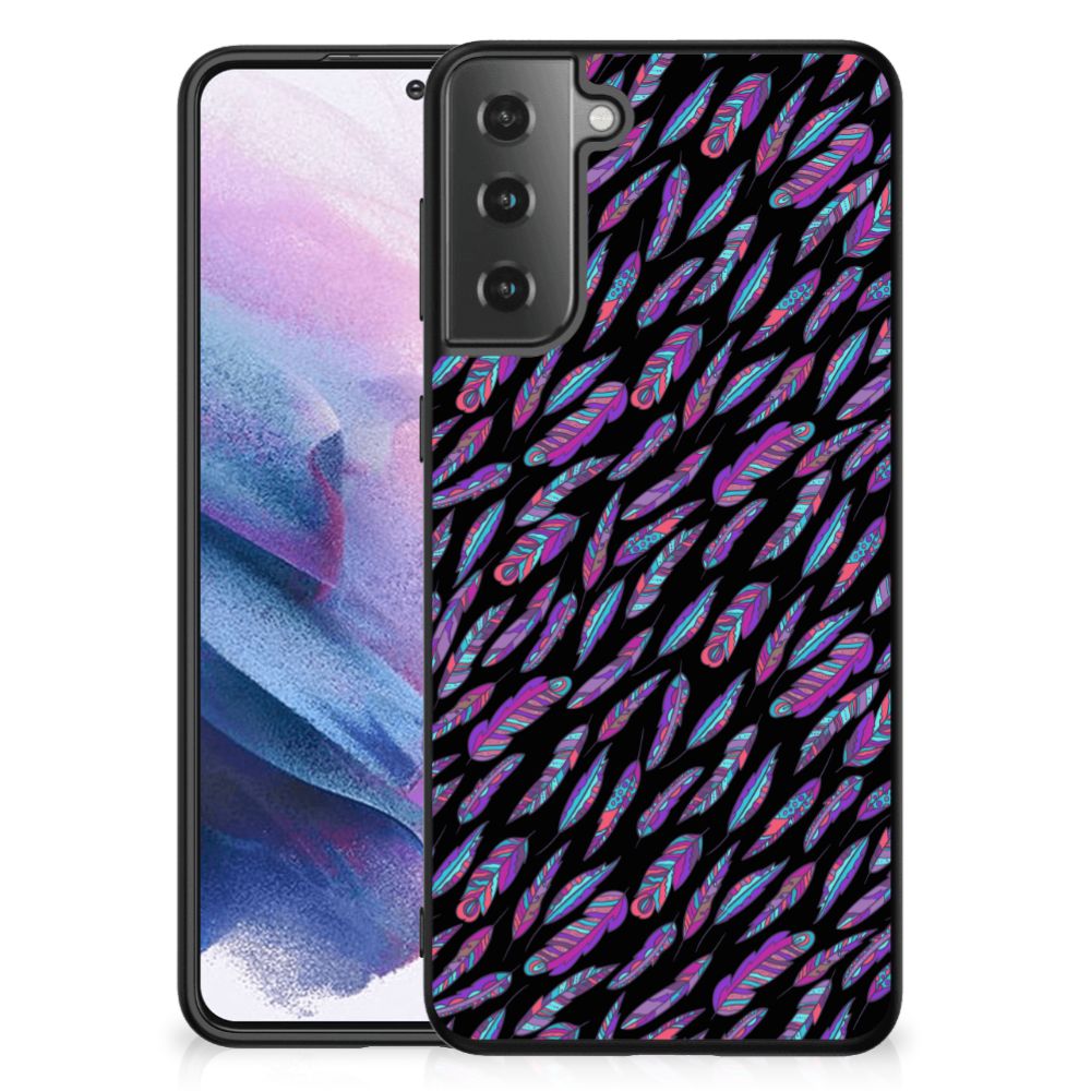 Samsung Galaxy S21 Plus Back Case Feathers Color B2C Telecom