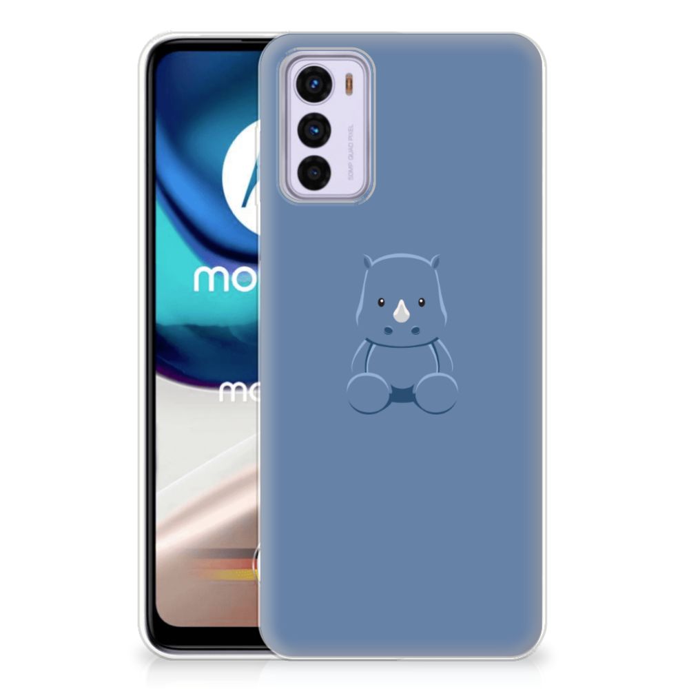 Motorola Moto G42 Telefoonhoesje met Naam Baby Rhino B2C Telecom