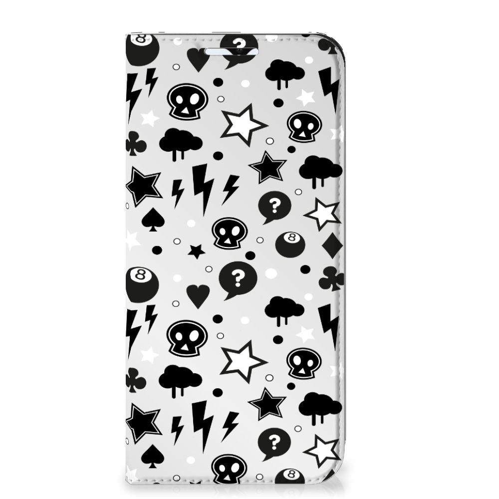 Mobiel BookCase Samsung Galaxy A23 Silver Punk - B2C Telecom