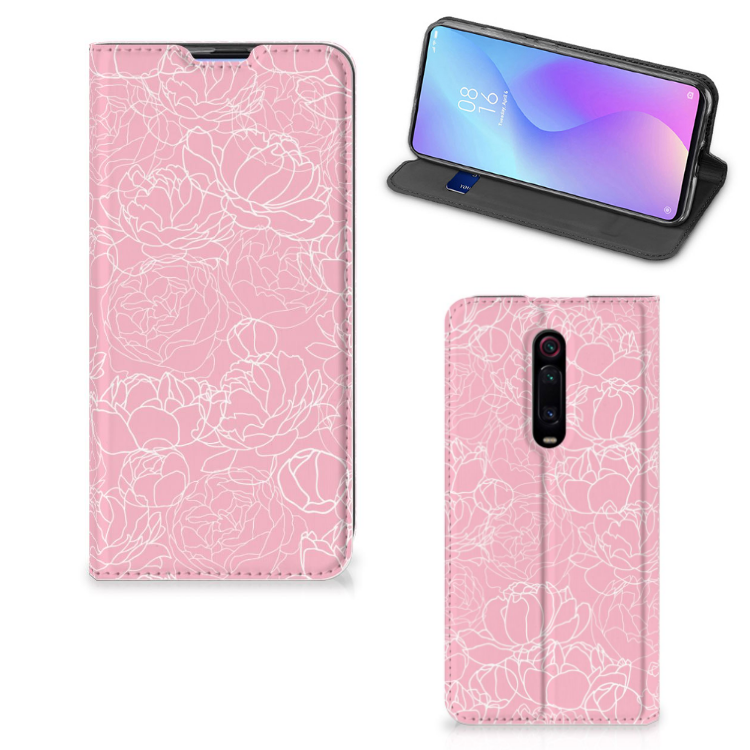 Xiaomi Redmi K20 Pro Smart Cover White Flowers - B2C Telecom