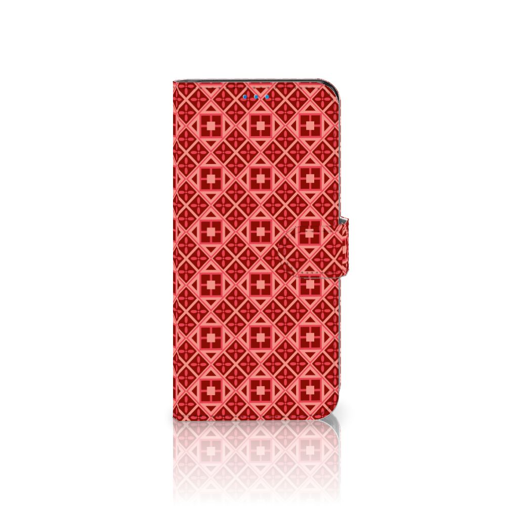 Motorola Moto E32 | Moto E32s Telefoon Hoesje Batik Rood