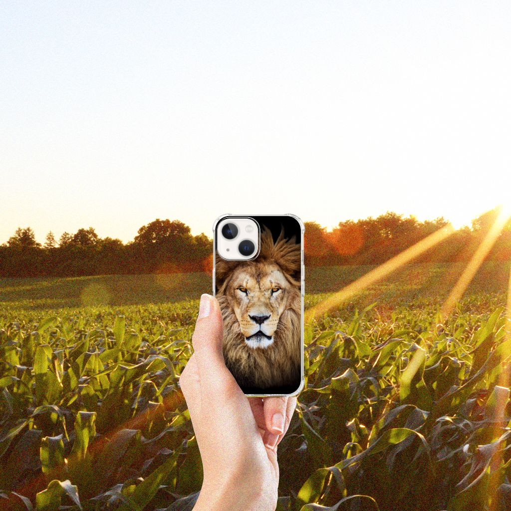 iPhone 13 mini Case Anti-shock Leeuw - B2C Telecom