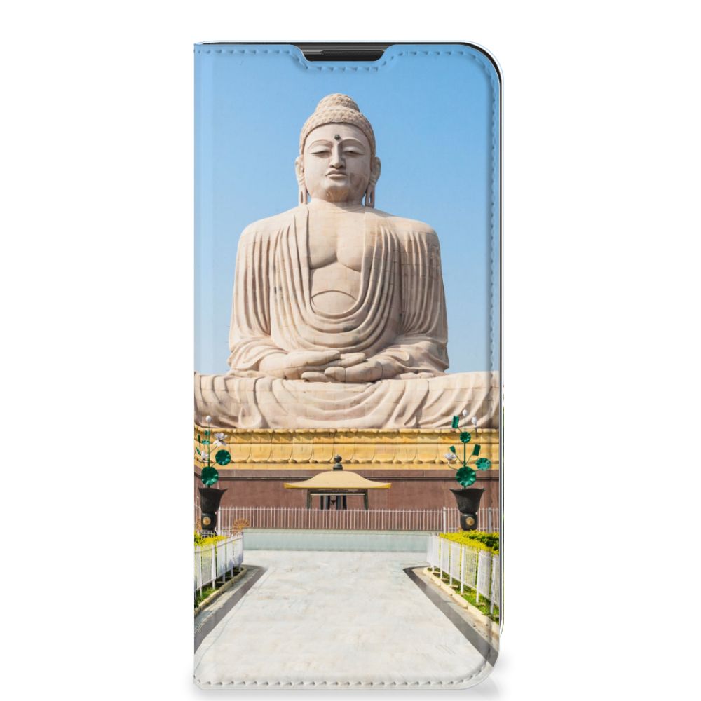 Motorola Moto G9 Play Book Cover Boeddha - B2C Telecom