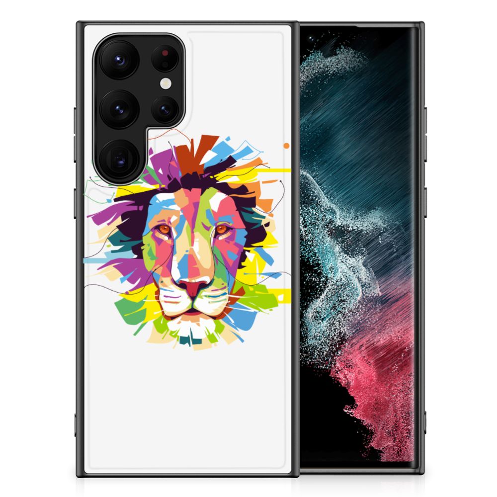 Samsung Galaxy S23 Ultra Hoesje Lion Color