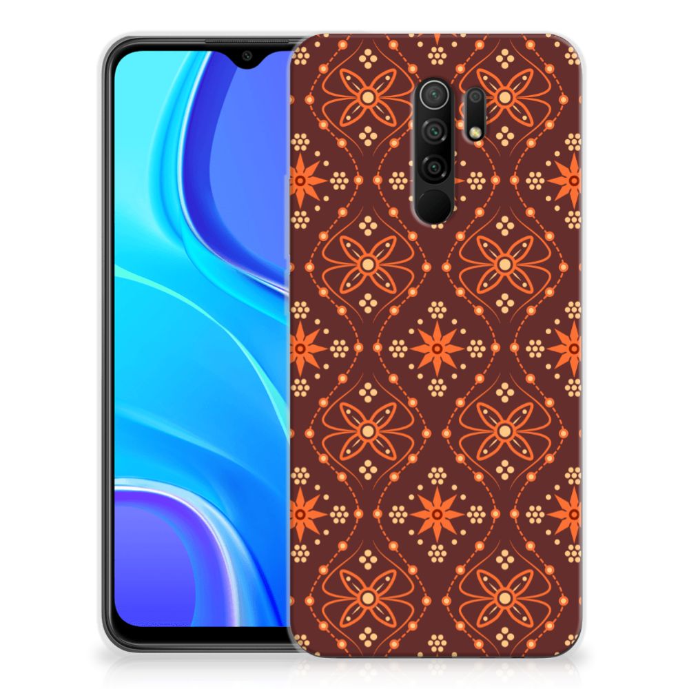 Xiaomi Redmi 9 TPU bumper Batik Brown B2C Telecom