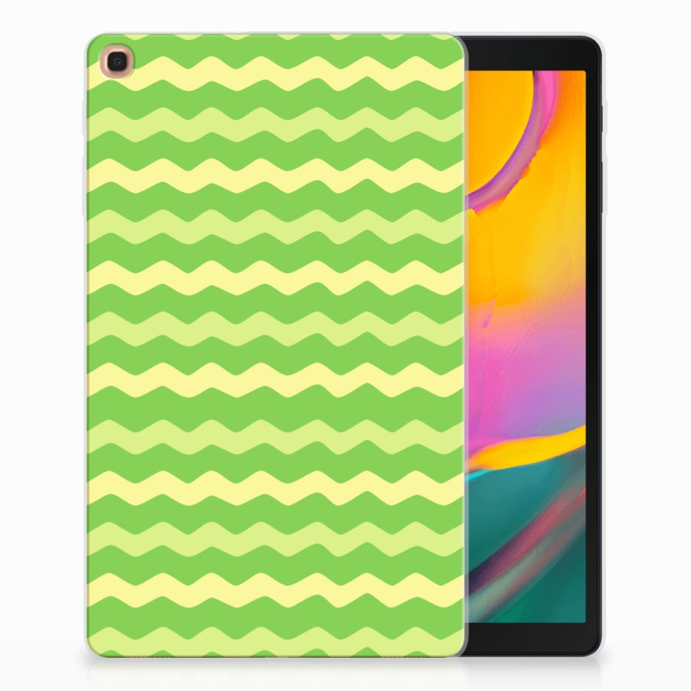 Samsung Galaxy Tab A 10.1 (2019) Hippe Hoes Waves Green