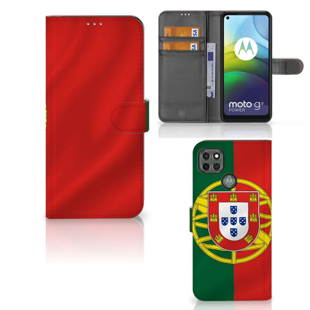 Motorola Moto G9 Power Bookstyle Case Portugal