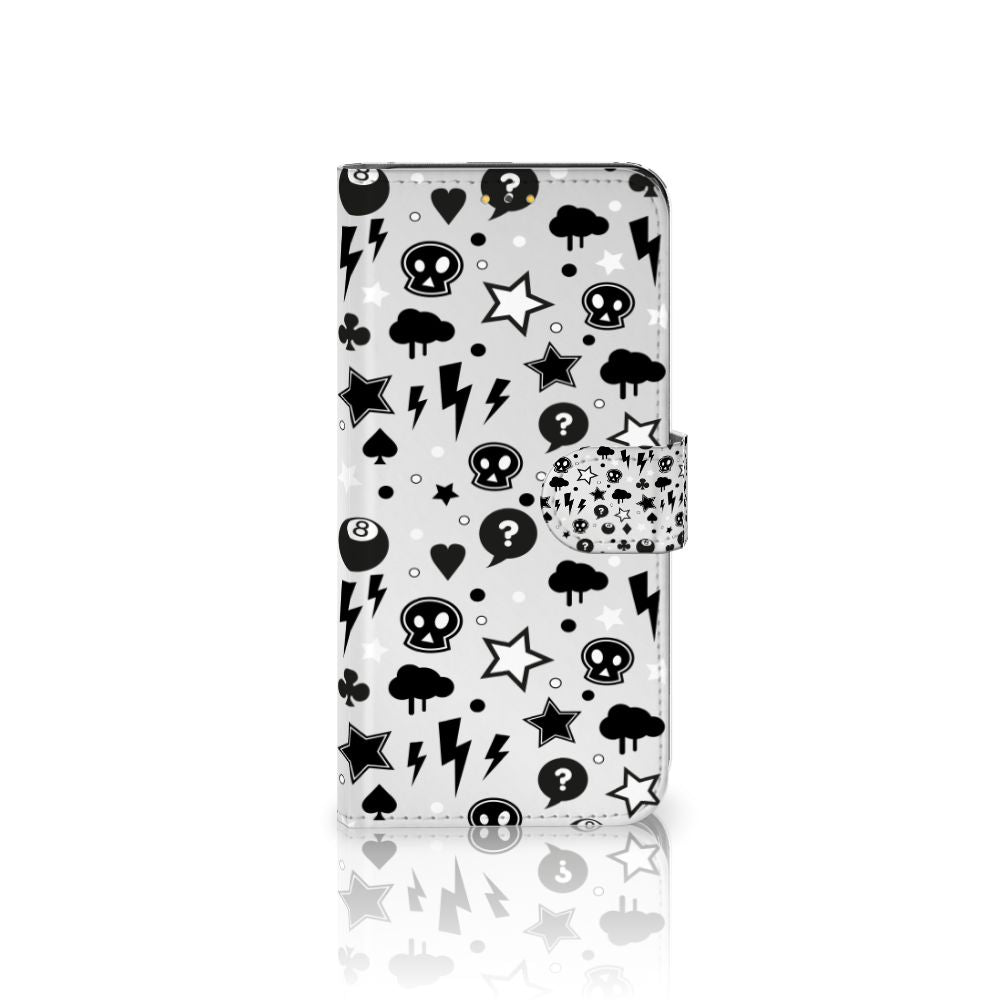 Telefoonhoesje met Naam Samsung Galaxy M21 | M30s Silver Punk