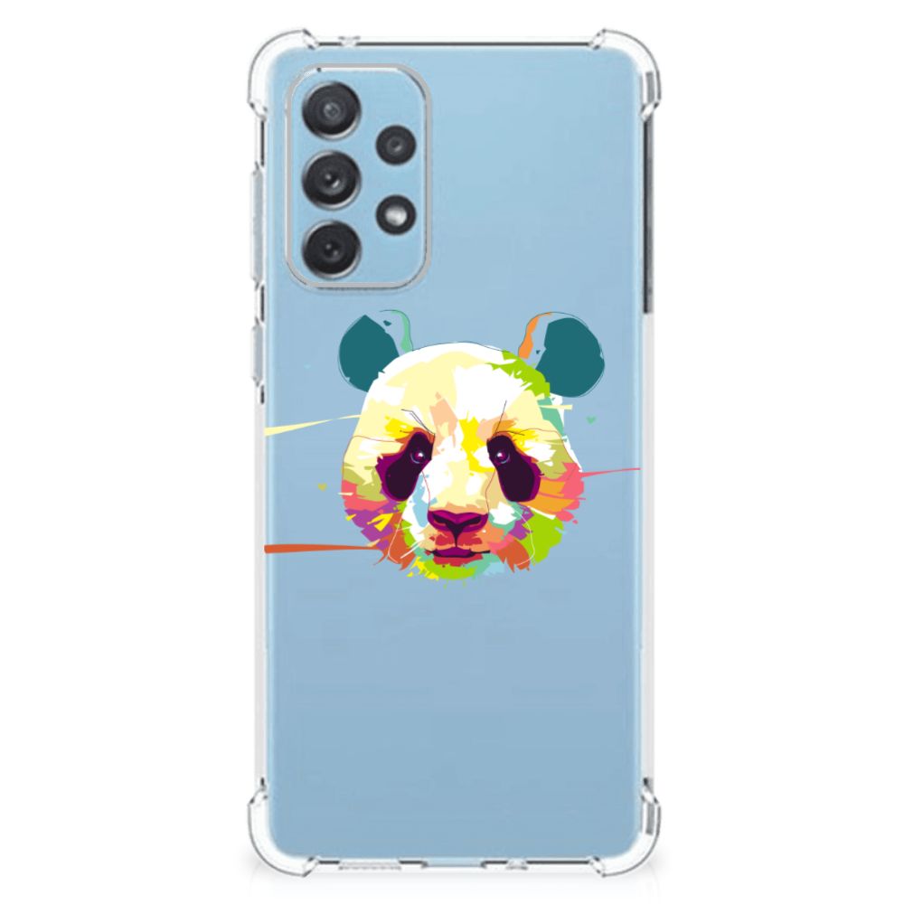 Samsung Galaxy A73 Stevig Bumper Hoesje Panda Color B2C Telecom