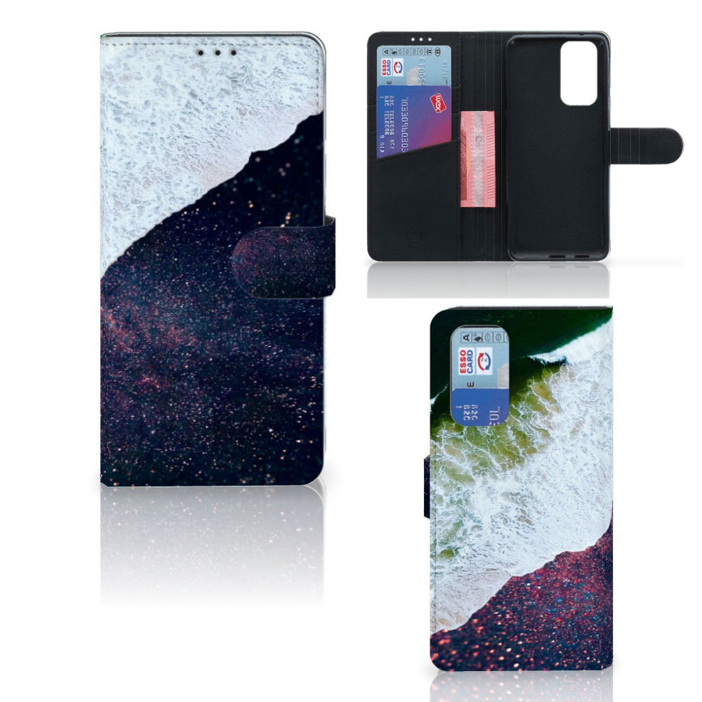 OnePlus 9 Pro Book Case Sea in Space