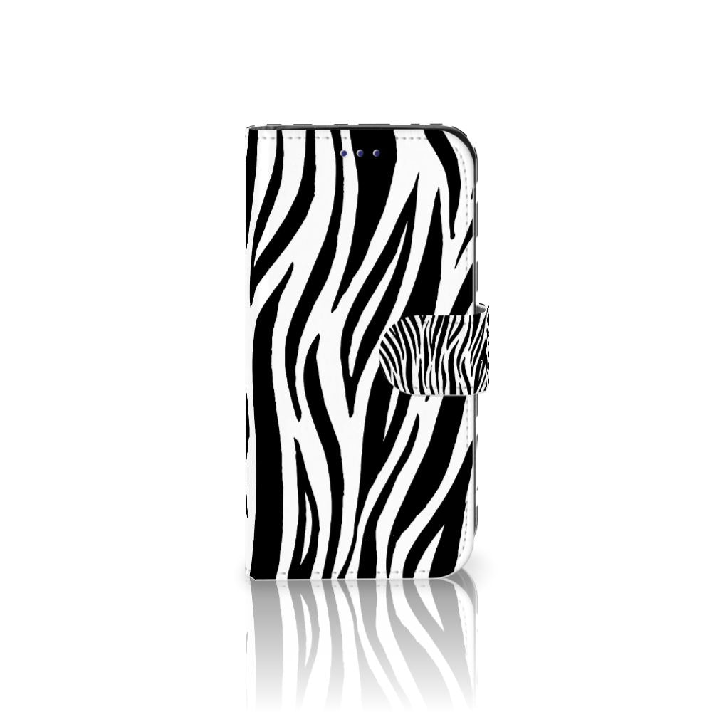 Samsung Galaxy S10e Telefoonhoesje met Pasjes Zebra