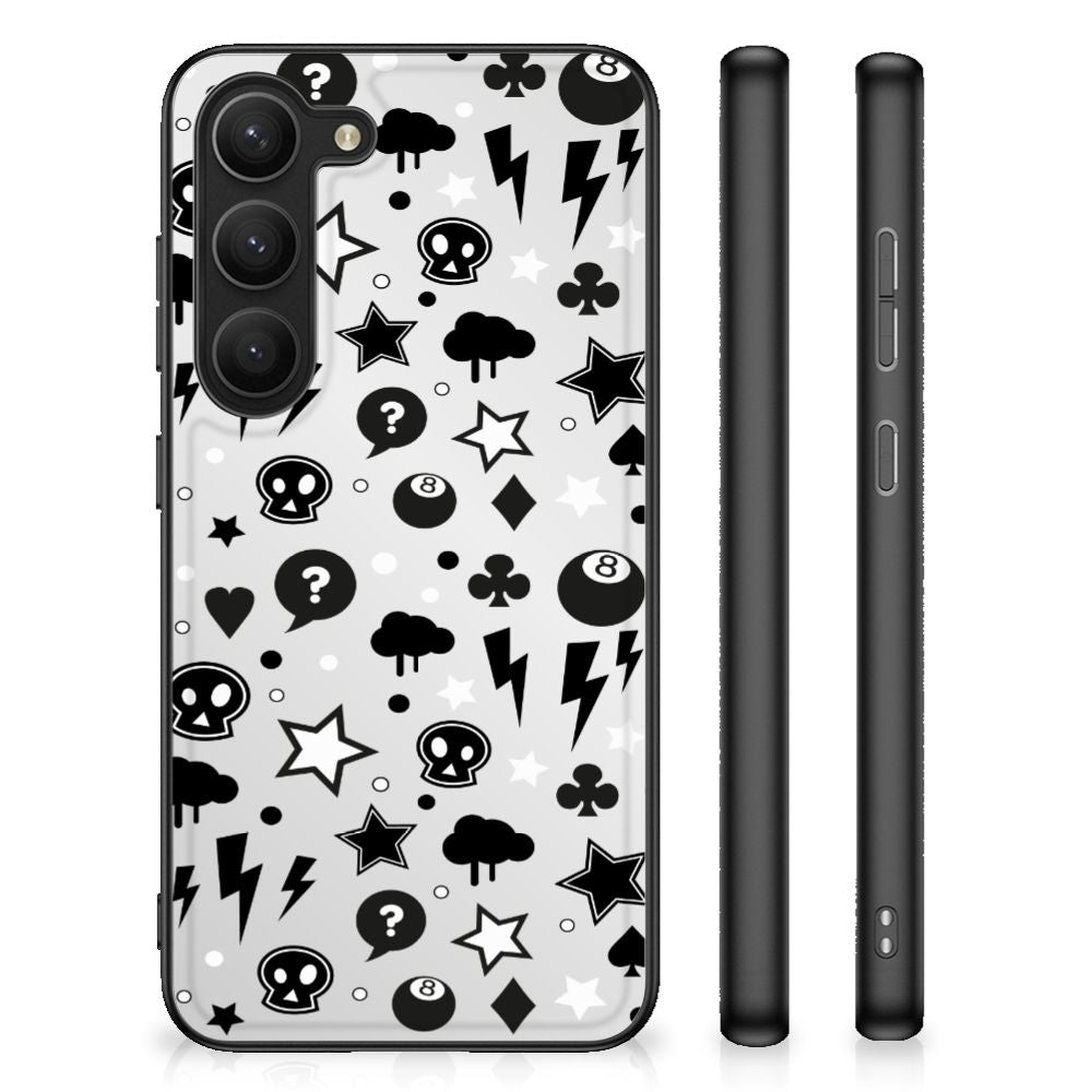 Telefoonhoesje Samsung Galaxy S23 Silver Punk B2C Telecom