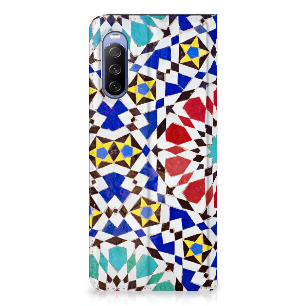 Sony Xperia 10 III Standcase Mozaïek - B2C Telecom