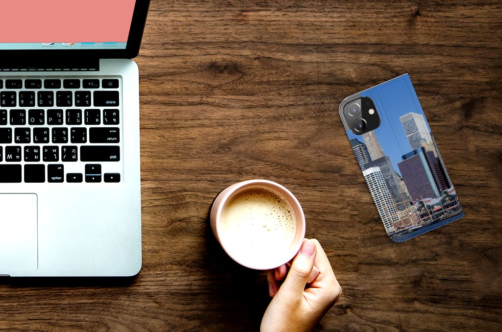 iPhone 12 | iPhone 12 Pro Book Cover Vrijheidsbeeld - B2C Telecom