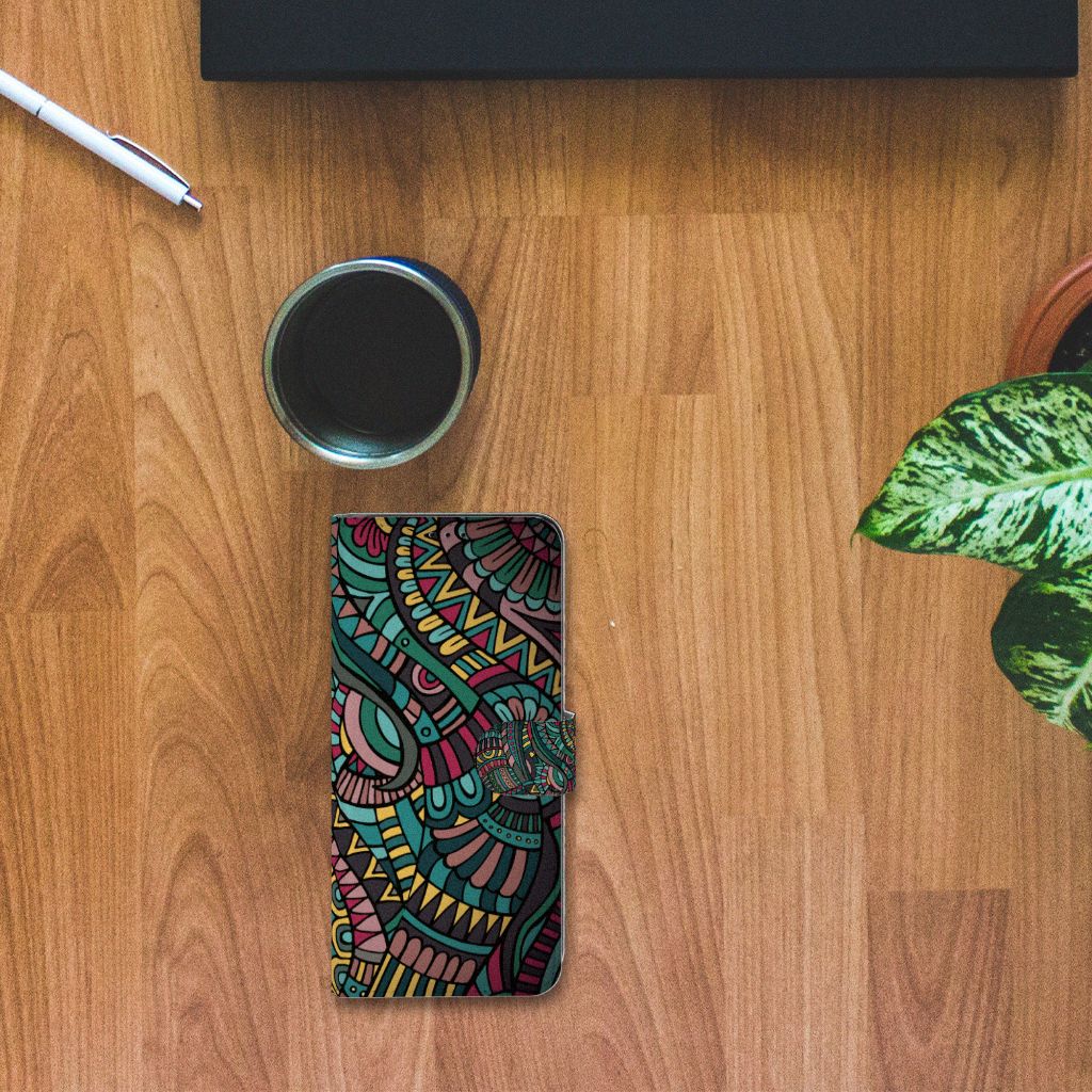 Samsung Galaxy S21 Ultra Telefoon Hoesje Aztec