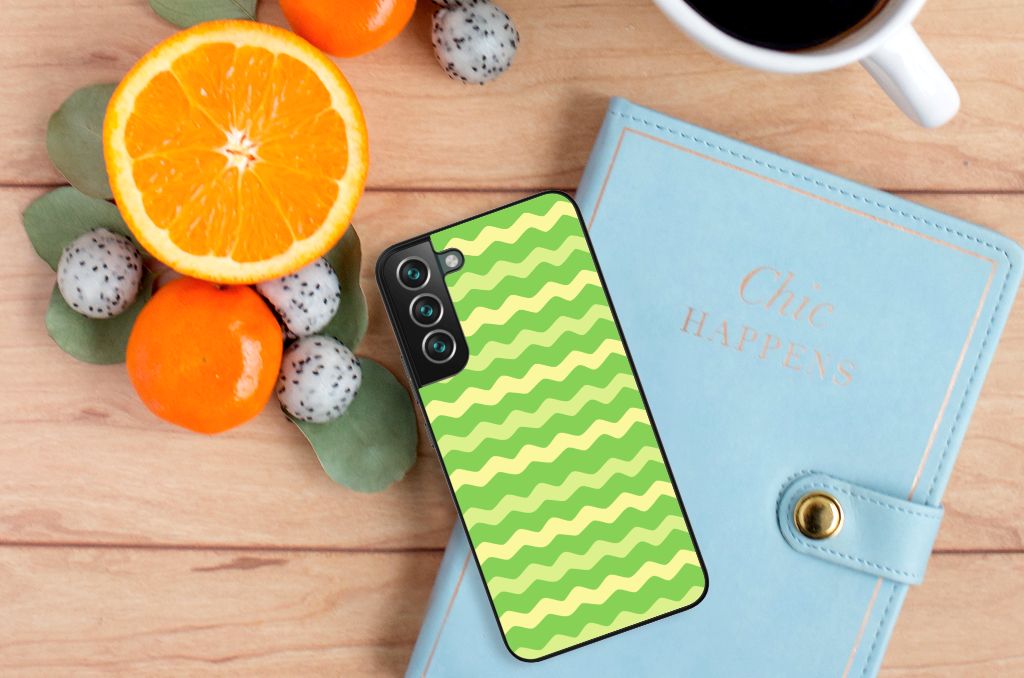 Samsung Galaxy S22 Plus Back Case Waves Green B2C Telecom