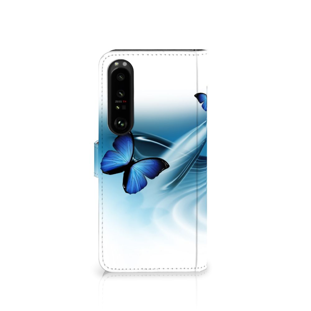 Sony Xperia 1 IV Telefoonhoesje met Pasjes Vlinders