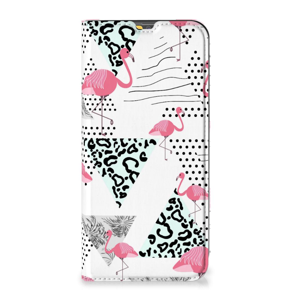 Samsung Galaxy M30s | M21 Hoesje maken Flamingo Triangle - B2C Telecom