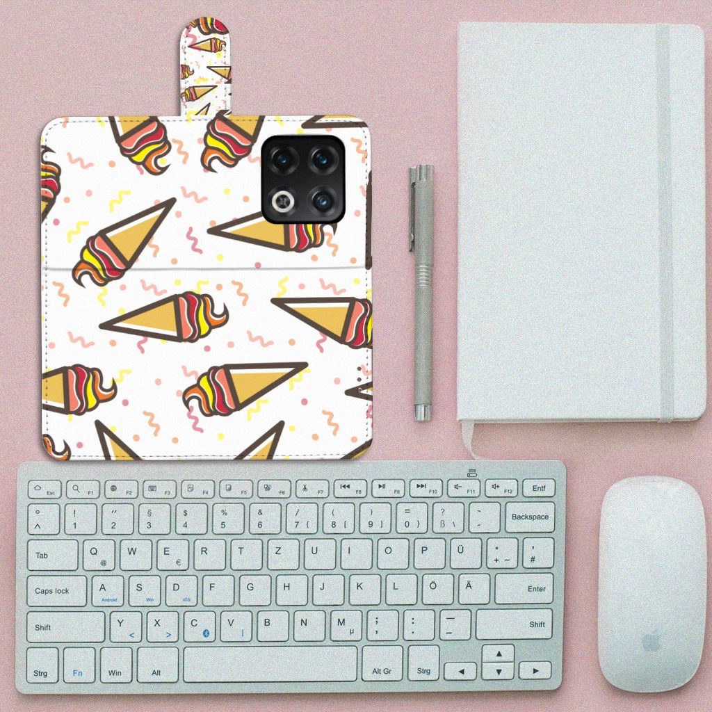 OnePlus 10 Pro Book Cover Icecream