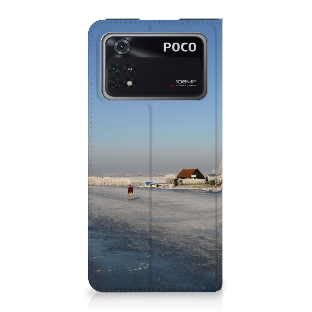 Poco X4 Pro 5G Book Cover Schaatsers - B2C Telecom