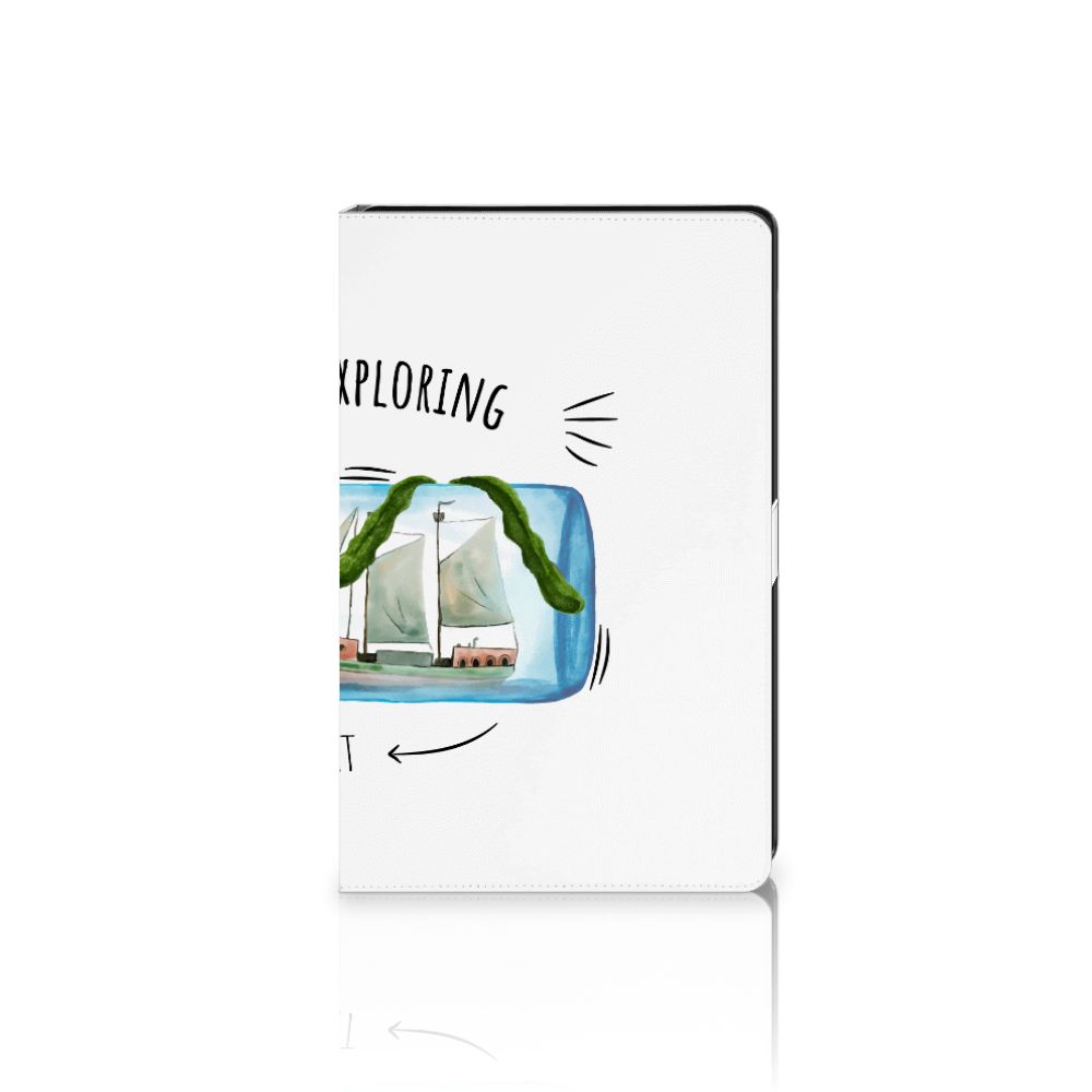 Samsung Galaxy Tab A8 2021/2022 Hippe Tablet Hoes Boho Bottle