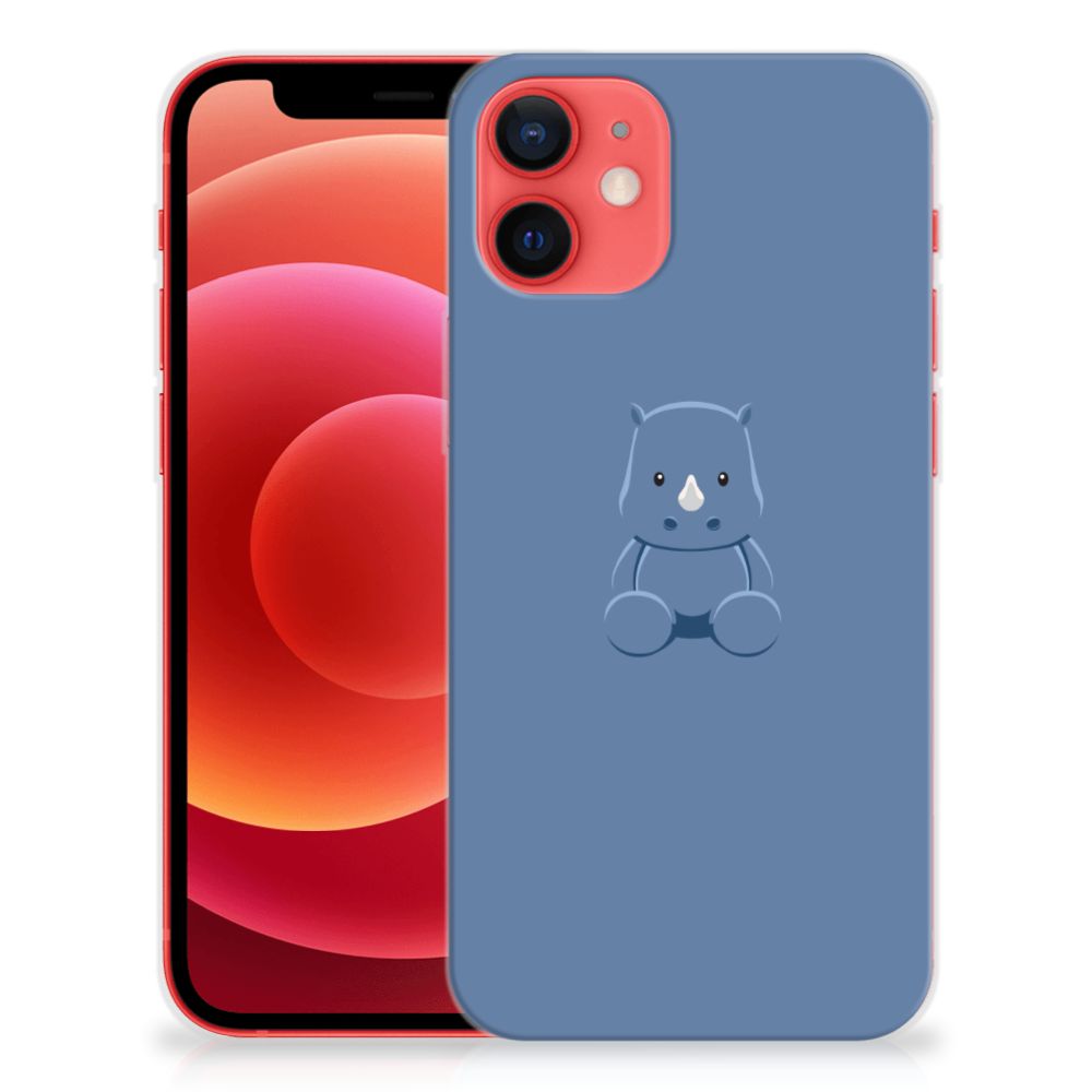 iPhone 12 Mini Telefoonhoesje met Naam Baby Rhino B2C Telecom