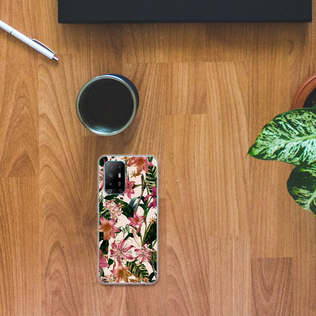 OPPO A94 5G | Reno5 Z TPU Case Flowers